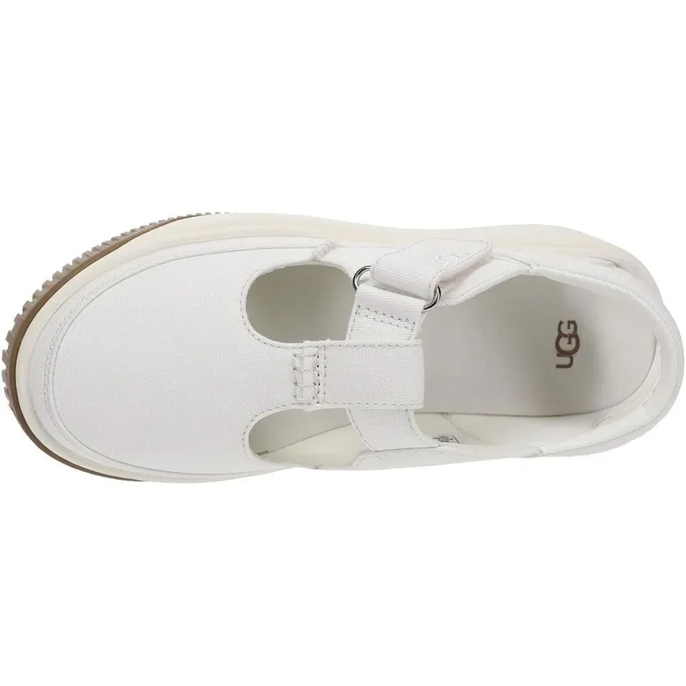 UGG Women's Cream and Brown Platform Shoes